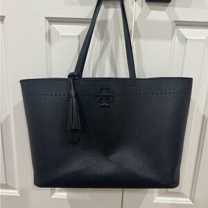 Tory Burch McGraw Tote - super spacious, great for work and laptops.